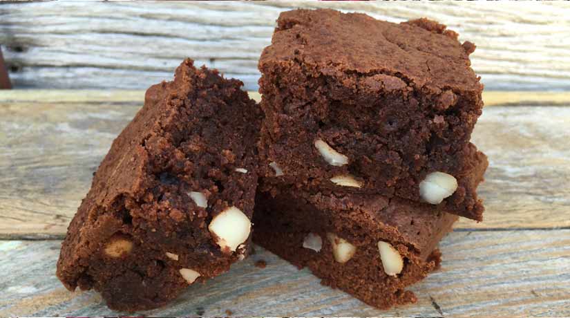 Chocolate Macadamia Brownies