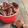 Spicy Ginger Roasted Pecans