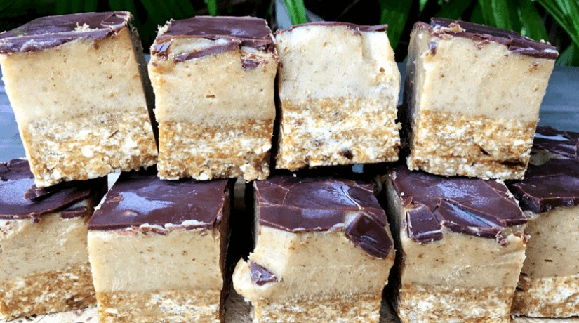 Raw Caramel Slice