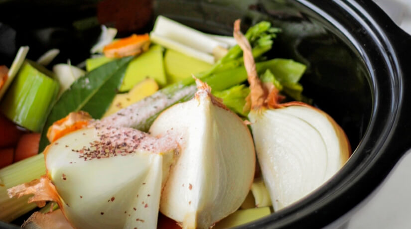 Slow Cooked Vegan Broth