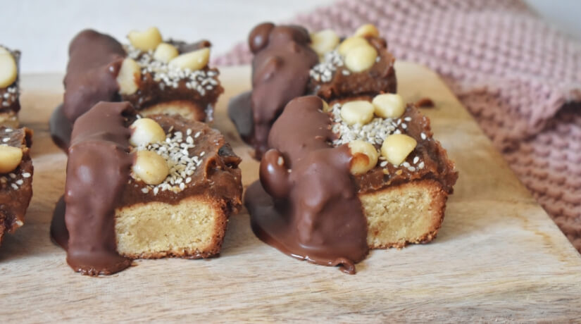 Caramel Biscuit Bar