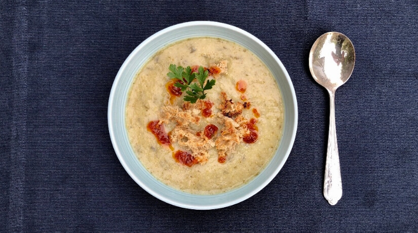 Broccoli, Lemon & Parsley Soup
