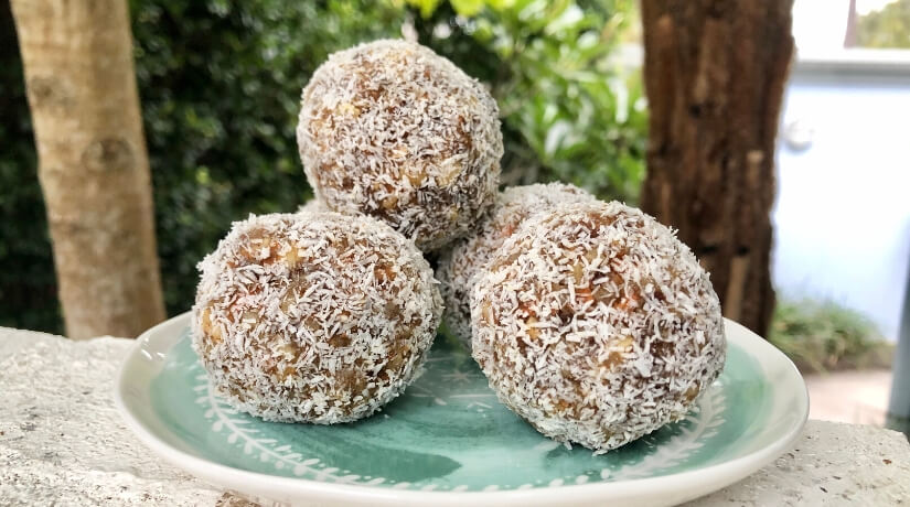 Carrot Cake Bliss Balls