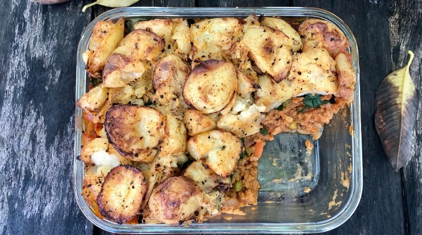 Rustic Cottage Pie TVP