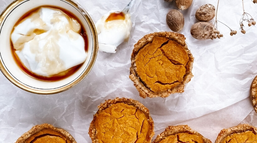 Spiced Pumpkin Pies