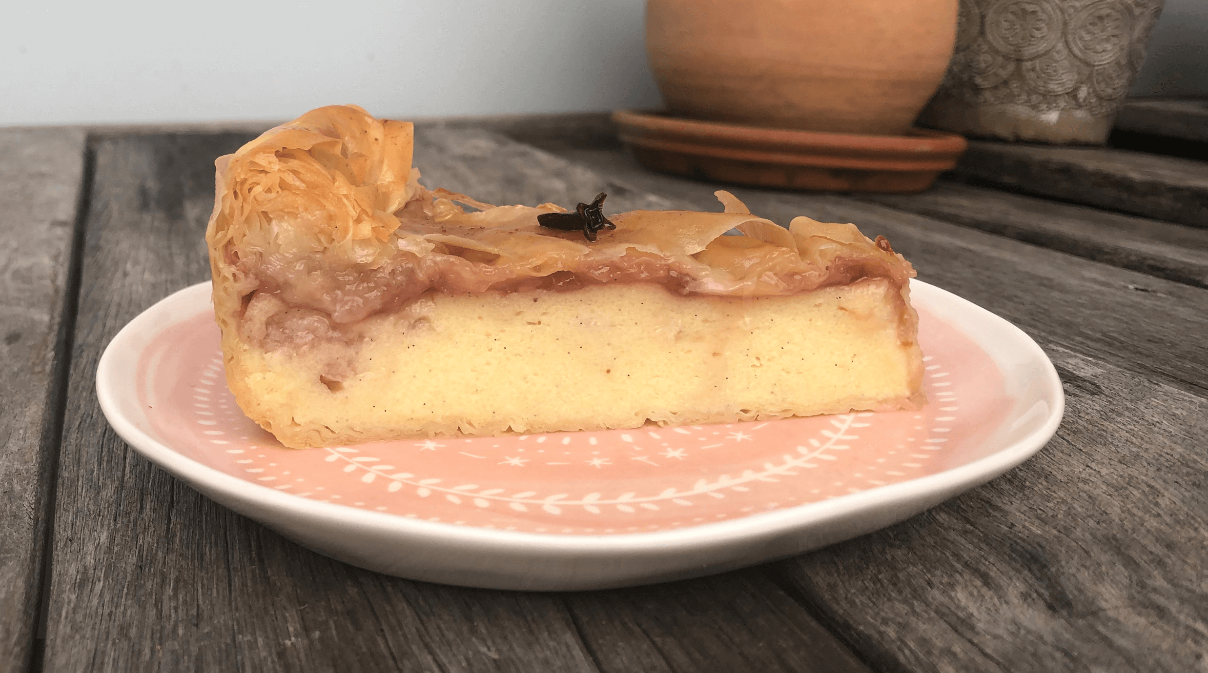 Semolina Custard Tart
