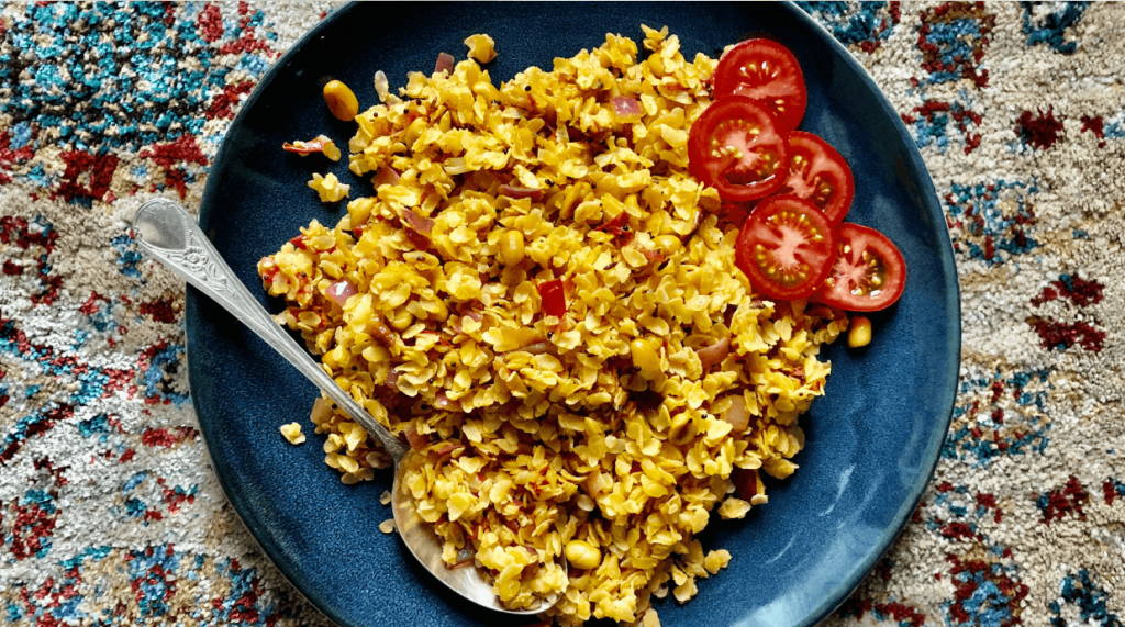 Spicy rolled rice