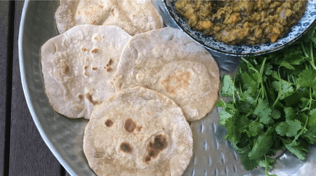 Chapatis and Dhal